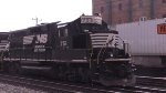 NS 751 Shoves its train back at Rochester